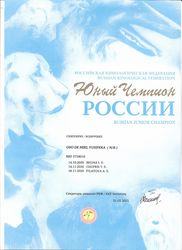 Достижения шипперок нашего питомника